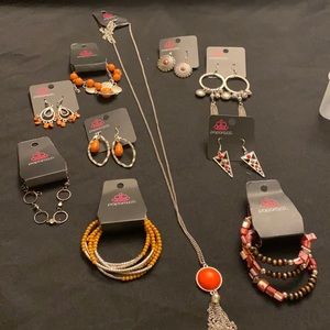 Fall Lot of Paparazzi - warm colors